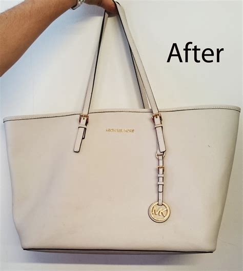 where can i get my michael kors purse repair|Michael Kors purse straps fraying.